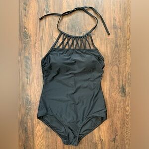 Catalina One Piece Halter Tie Swimsuit